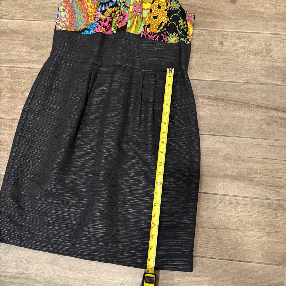 TRINA TURK SILK IBIS HALTER DRESS SIZE 10 - Picture 10 of 14